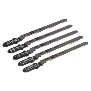 Sealey SJBT101AO Jigsaw Blade for Hard Wood 83mm 18tpi - Pack of 5