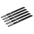 Sealey SJBT111C Jigsaw Blade for General Wood 100mm 8tpi - Pack of 5