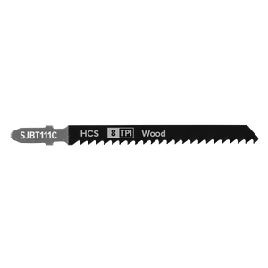 Sealey SJBT111C Jigsaw Blade for General Wood 100mm 8tpi - Pack of 5 - additional view 2