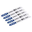 Sealey SJBT118AF Jigsaw Blade for Metal 75mm 21tpi - Pack of 5