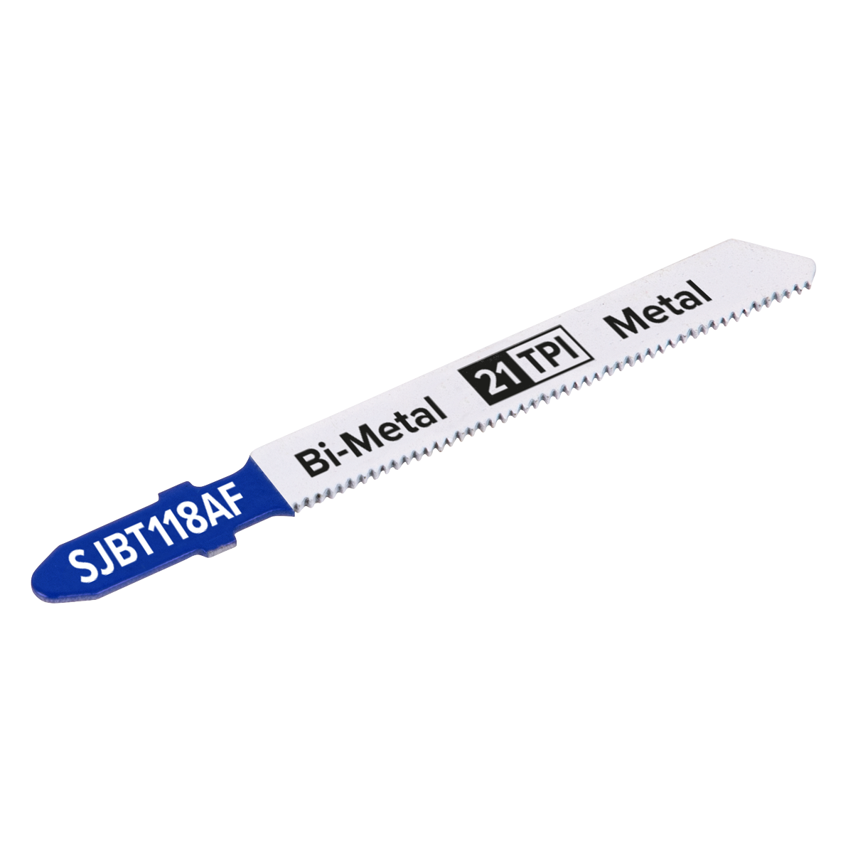 Sealey SJBT118AF Jigsaw Blade for Metal 75mm 21tpi - Pack of 5 - additional view 2