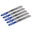 Sealey SJBT118B Jigsaw Blade for Metal 92mm 11-14tpi - Pack of 5