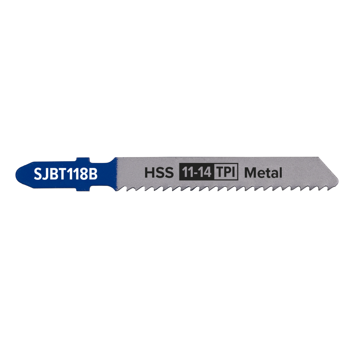 Sealey SJBT118B Jigsaw Blade for Metal 92mm 11-14tpi - Pack of 5 - additional view 3
