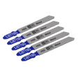 Sealey SJBT118G Jigsaw Blade for Metal 75mm 32tpi - Pack of 5