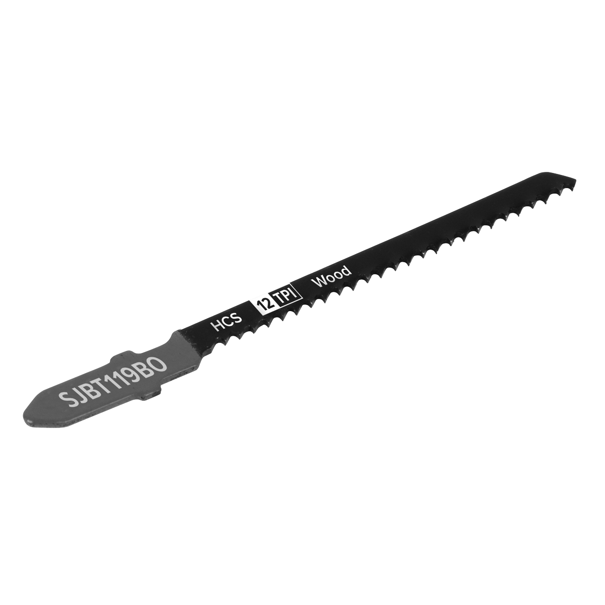 Sealey SJBT119BO Jigsaw Blade for General Wood 75mm 12tpi - Pack of 5 - additional view 3