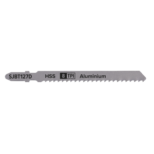 Sealey SJBT127D Jigsaw Blade for Aluminium 100mm 8tpi - Pack of 5 - additional view 2