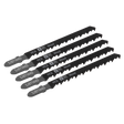 Sealey SJBT144D Jigsaw Blade for General Wood 100mm 6tpi - Pack of 5