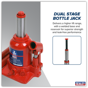 Sealey SJT2 Telescopic Bottle Jack 2 Tonne - additional view 7