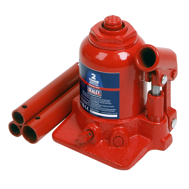 Sealey SJT2 Telescopic Bottle Jack 2 Tonne
