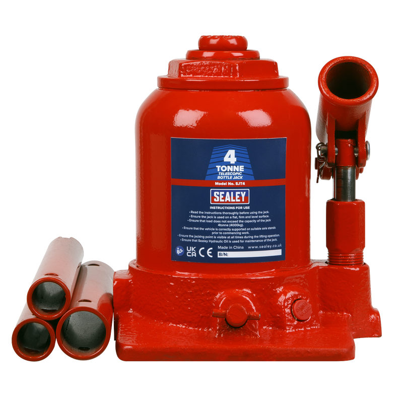 Sealey SJT4 Telescopic Bottle Jack 4 Tonne - additional view 10