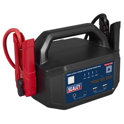 Sealey SL34S 12/24V Lithium-ion Jump Starter Power Pack 2500A