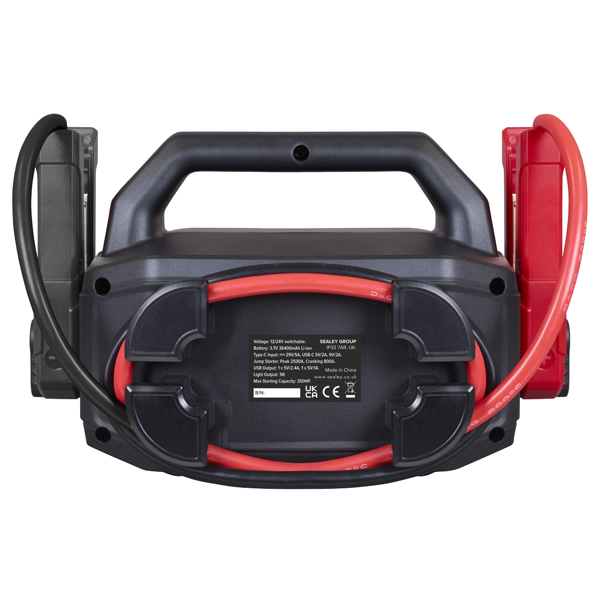 Sealey SL34S 12/24V Lithium-ion Jump Starter Power Pack 2500A - additional view 8