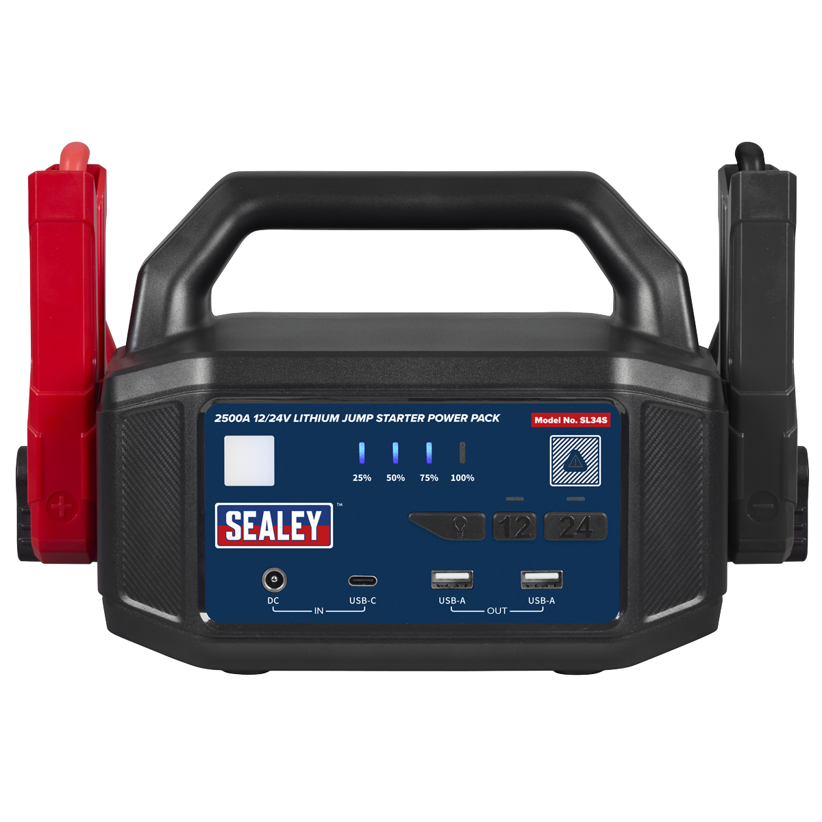 Sealey SL34S 12/24V Lithium-ion Jump Starter Power Pack 2500A - additional view 9