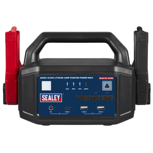 Sealey SL34S 12/24V Lithium-ion Jump Starter Power Pack 2500A - additional view 9