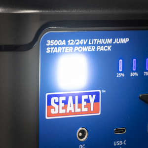 Sealey SL36S 3500A 12/24V Lithium Jump Starter Power Pack - additional view 9