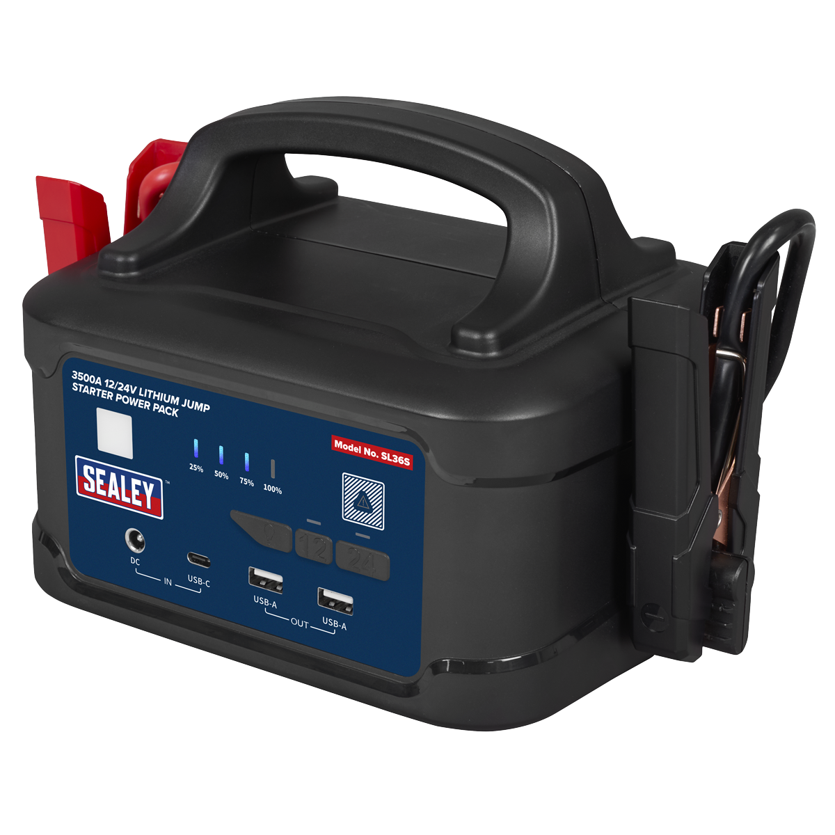 Sealey SL36S 3500A 12/24V Lithium Jump Starter Power Pack - additional view 2