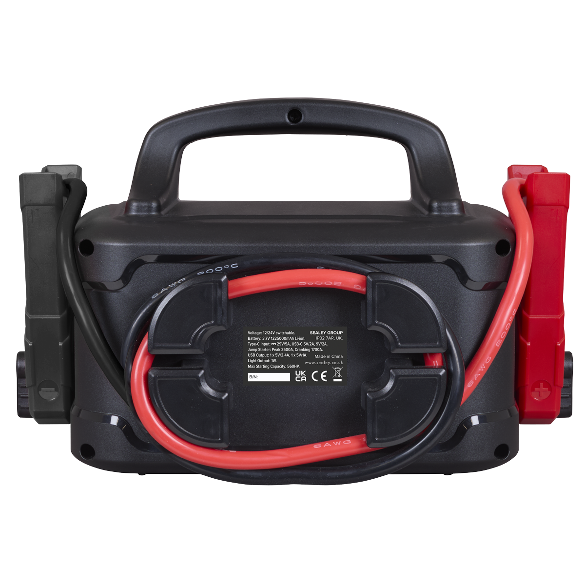 Sealey SL36S 3500A 12/24V Lithium Jump Starter Power Pack - additional view 3