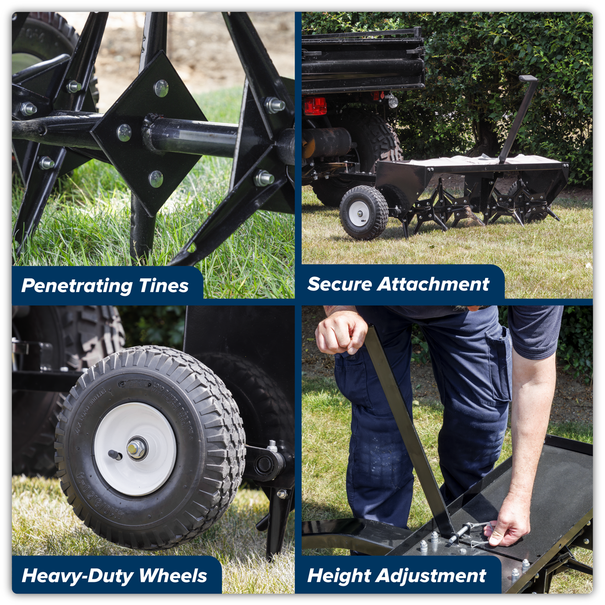 Sealey SLA48T 48"Tow Behind Plug Aerator - additional view 8