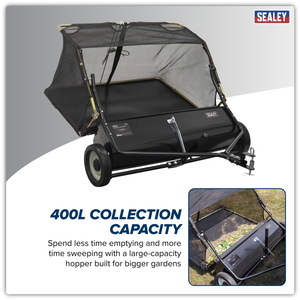 Sealey SLS42T 42" Tow-Behind Lawn Sweeper - additional view 12