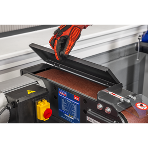 Sealey SM100 Power Belt Sander/Linisher 100 x 1220mm 1500W/230V - additional view 11