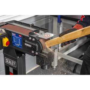 Sealey SM100 Power Belt Sander/Linisher 100 x 1220mm 1500W/230V - additional view 8