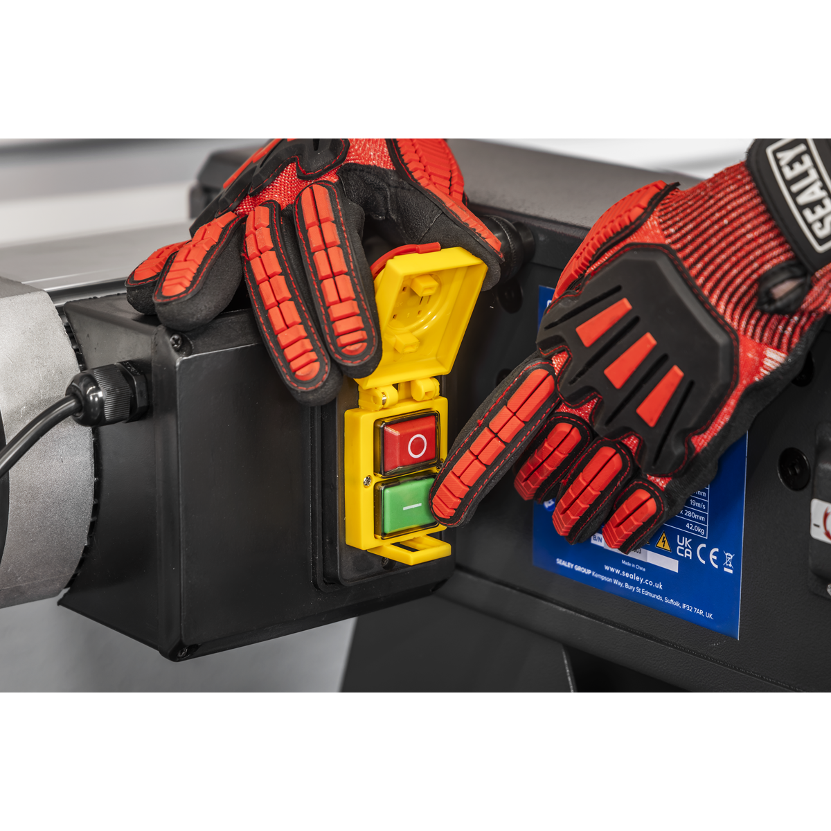 Sealey SM100 Power Belt Sander/Linisher 100 x 1220mm 1500W/230V - additional view 9