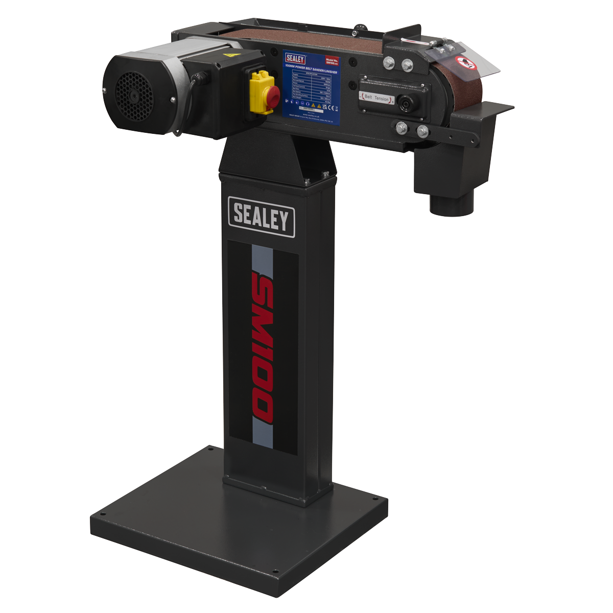 Sealey SM100 Power Belt Sander/Linisher 100 x 1220mm 1500W/230V - additional view 15