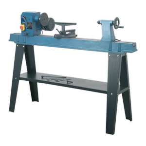 Sealey SM1100 Wood Lathe 10-Speed 1100mm Centres