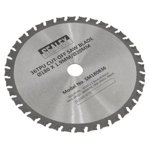 Sealey SM180B36 Cut-Off Saw Blade 180 x 1.9mm/20mm 36tpu