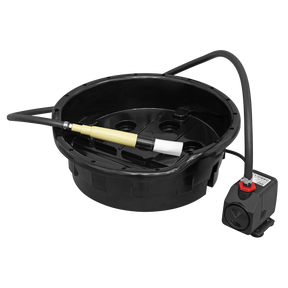Sealey SM220 Portable Parts Washer Bucket with Brush 14L