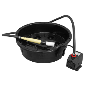 Sealey SM220 Portable Parts Washer Bucket with Brush 14L
