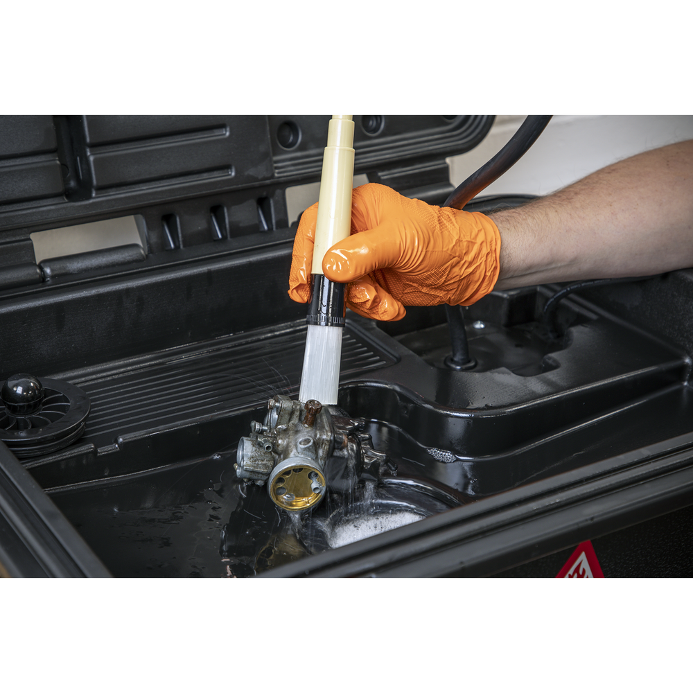 Sealey SM222 Mobile Parts Cleaning Tank with Brush 16L - additional view 8