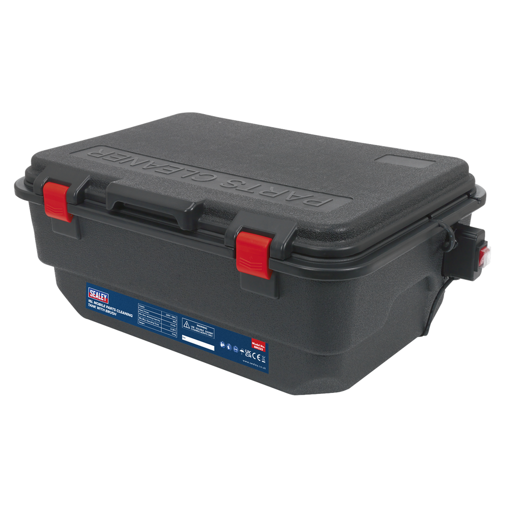 Sealey SM222 Mobile Parts Cleaning Tank with Brush 16L - additional view 6