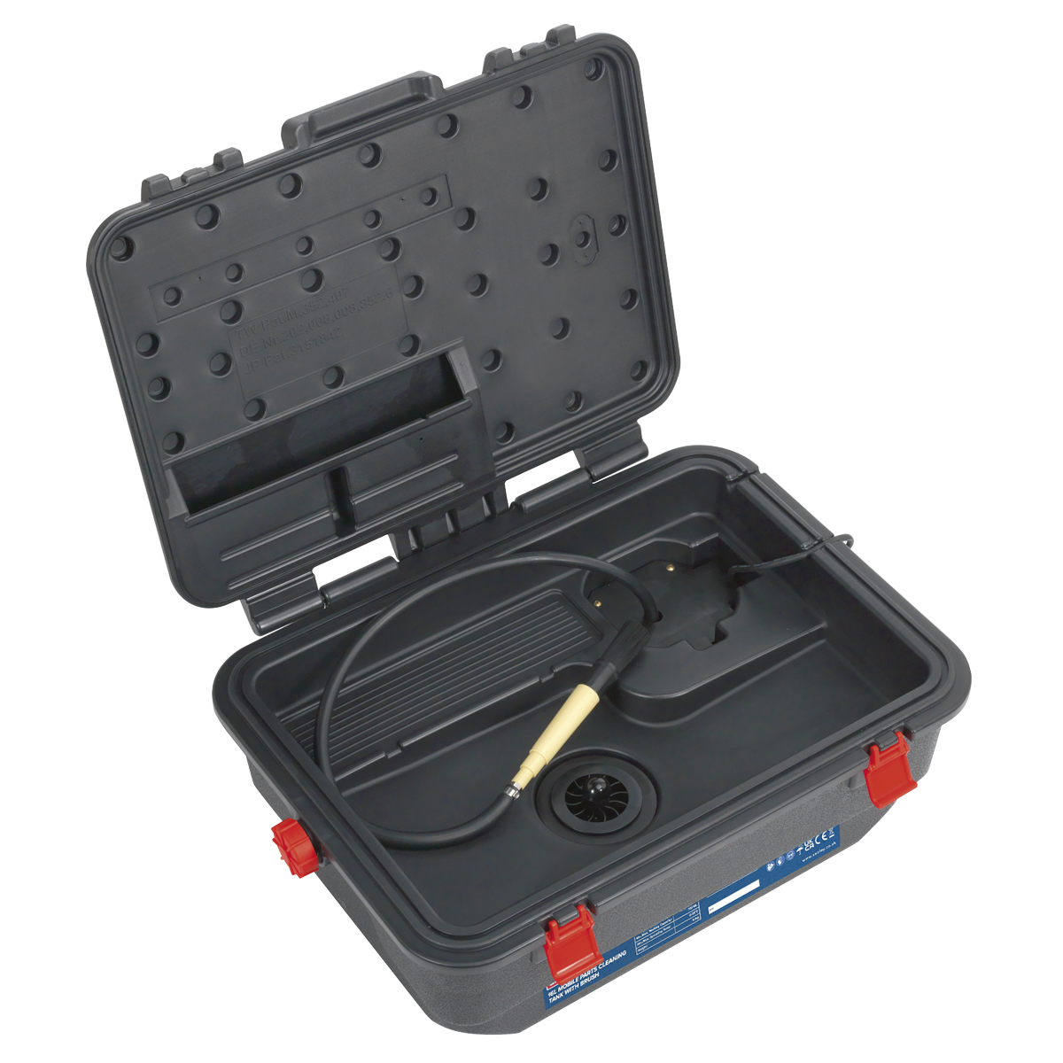 Sealey SM222 Mobile Parts Cleaning Tank with Brush 16L - additional view 3