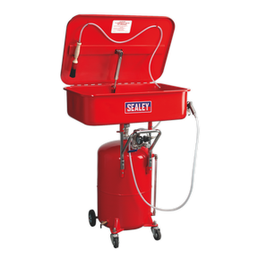 Sealey SM224 Air Operated Mobile Parts Washer 50L with 65L Reservoir