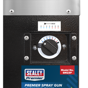 Sealey SM23P Premier Spray Gun Cleaning Tank 2 Gun Capacity - additional view 5