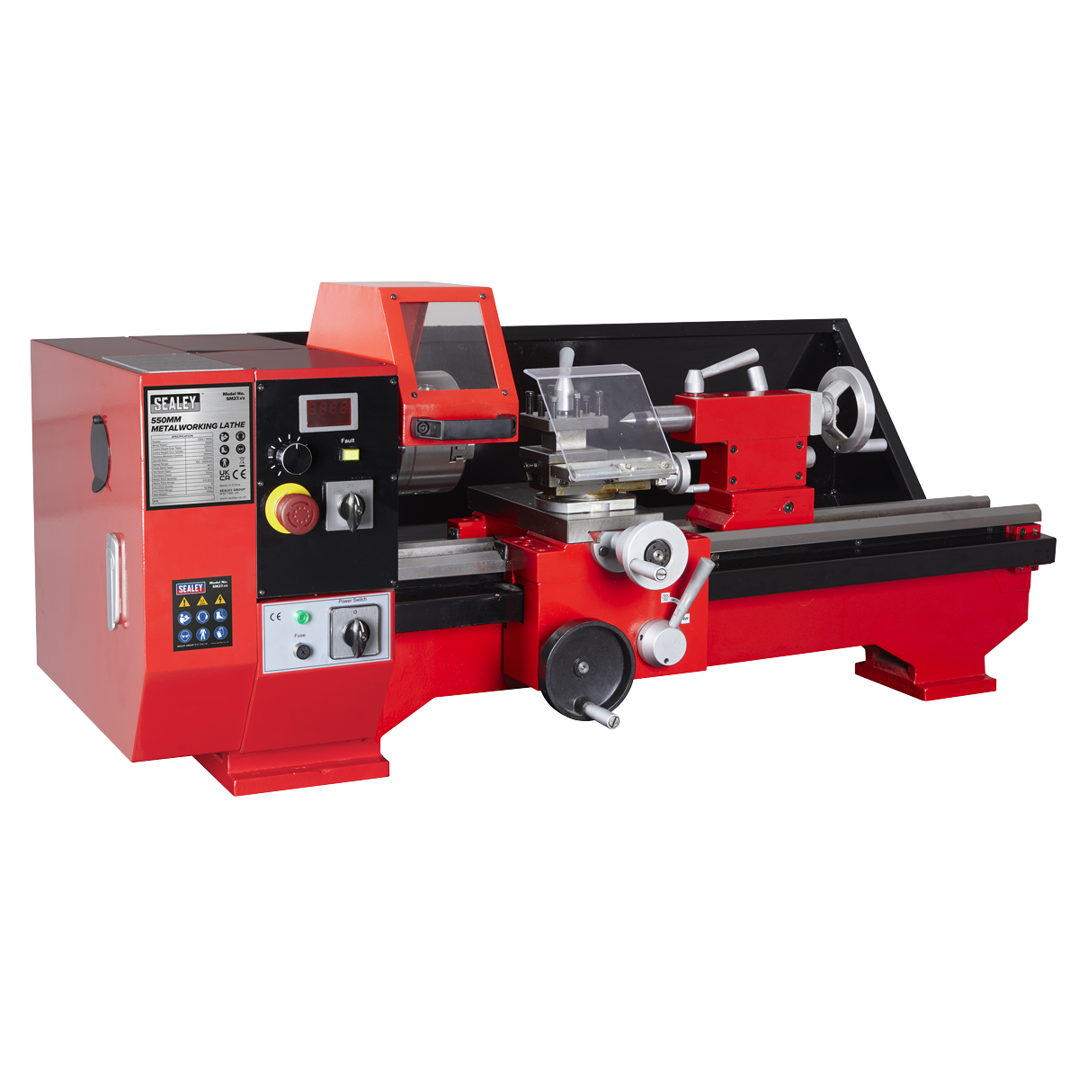 Sealey SM27 Metalworking Lathe 550mm Between Centres - additional view 3