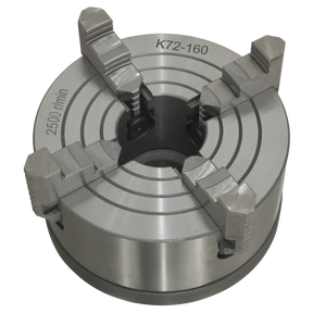 Sealey SM27FJC Independent Chuck with Back Plate 4-Jaw