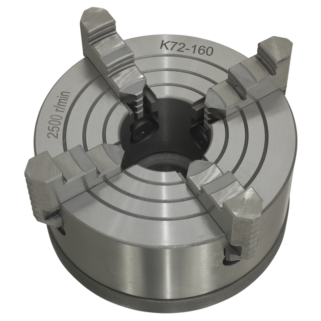 Sealey SM27FJC Independent Chuck with Back Plate 4-Jaw