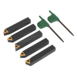 Sealey SM3025CS1 Indexable Lathe Turning Tool Set 10mm 5pc