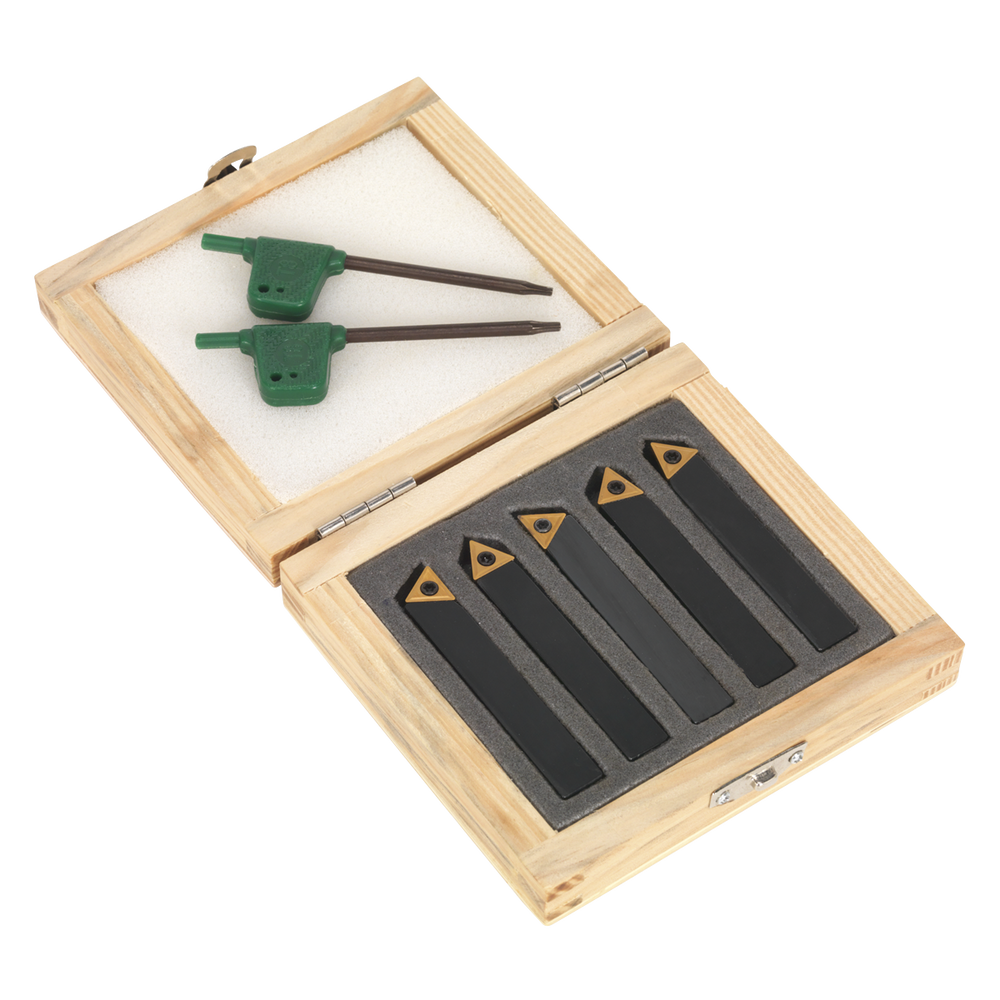 Sealey SM3025CS1 Indexable Lathe Turning Tool Set 10mm 5pc - additional view 2