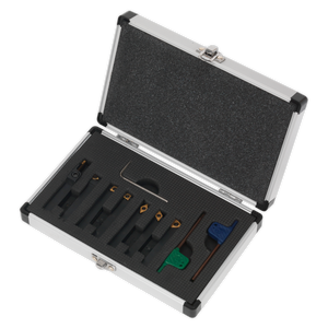 Sealey SM3025CS6 Indexable Lathe Turning Tool Set 10mm 7pc - additional view 3