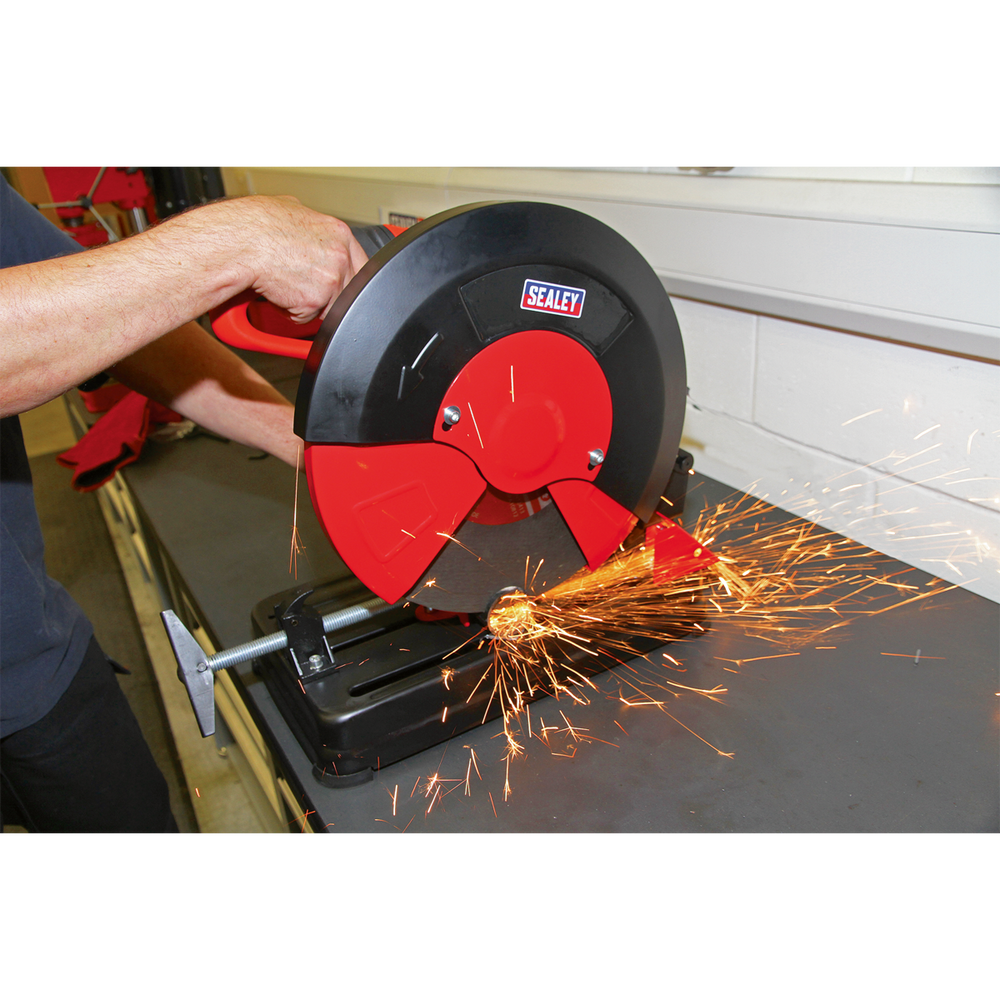 Sealey SM355D Portable Abrasive Disc Cut-Off Saw 355mm 230V - additional view 5