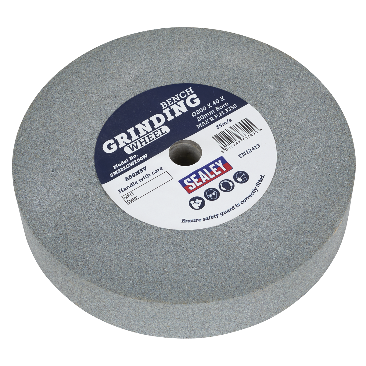 Sealey SM521GW200W Wet Stone Wheel for SM521 200mm