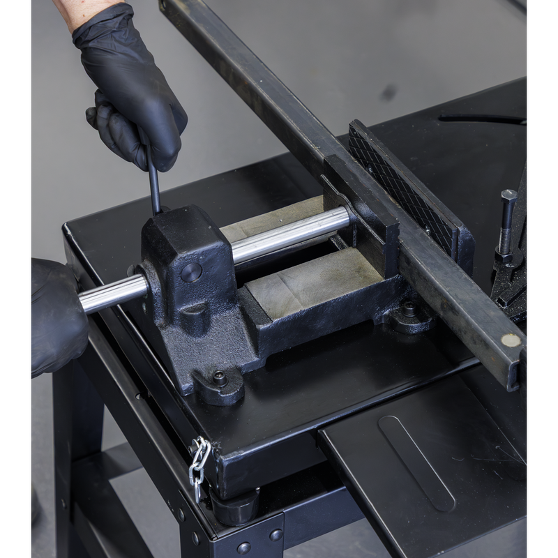 Sealey SM65 Metal Cutting Bandsaw 150mm 230V with Mitre & Quick Lock Vice - additional view 4