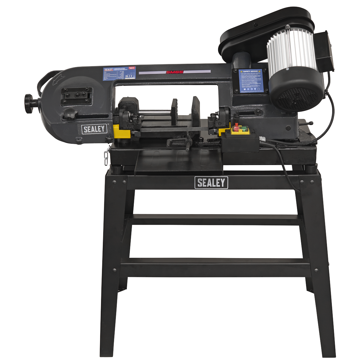 Sealey SM65 Metal Cutting Bandsaw 150mm 230V with Mitre & Quick Lock Vice - additional view 8
