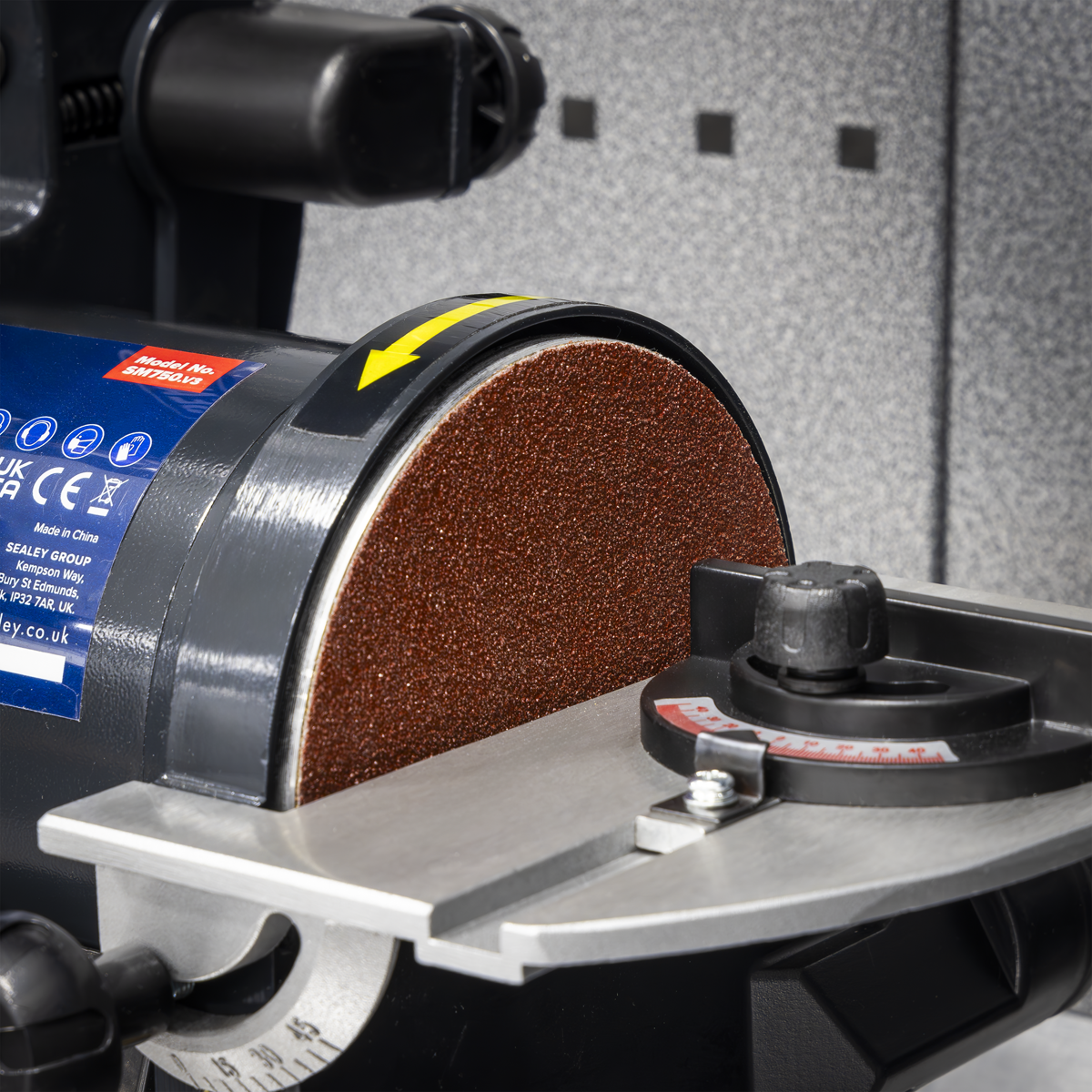 Sealey SM750 762 x 25mm Belt/125mm Disc Sander 250W/230V - additional view 7