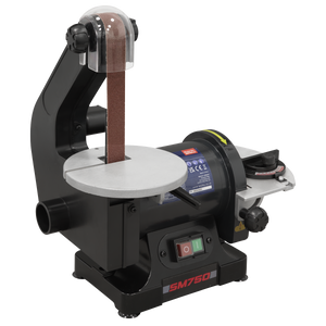 Sealey SM750 762 x 25mm Belt/125mm Disc Sander 250W/230V - additional view 4