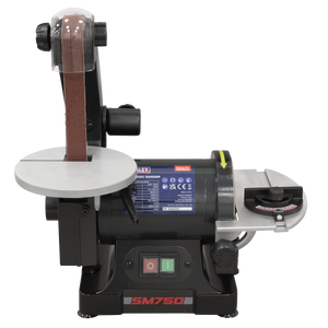 Sealey SM750 762 x 25mm Belt/125mm Disc Sander 250W/230V - additional view 5