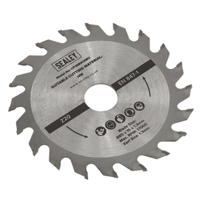 Sealey SM85B20 20tpu Circular Saw Blade Ø85 x 15 x 1.3mm